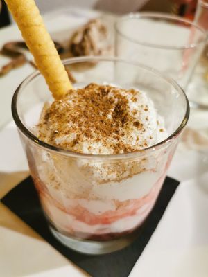 Arroz con leche at Séptimo Arte in Conil De La Frontera