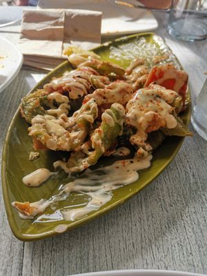 Pimientos reborados at Séptimo Arte in Conil De La Frontera