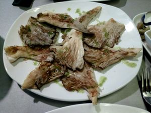 mushrooms at Séptimo Arte in Conil De La Frontera