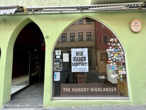store front  at The Hungry Highlander in Coburg