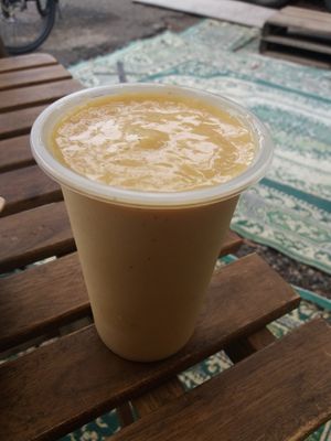 smoothie at Koshari Korner in Marrickville
