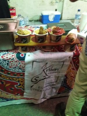 4 dishes on offer at Koshari Korner in Marrickville