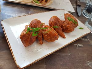Buffalo wings at Koshari Korner in Marrickville