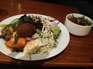 Their buffet did the trick at Hagabions Kafe in Gothenburg