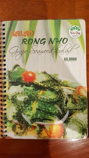 Menu 3/15 at Vuon Chay in Ho Chi Minh City