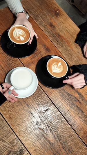 Coffee time at Granknot Coffee in Osaka