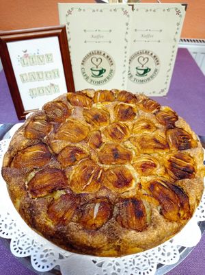 Ein Klassiker im Café Tomorrow: selbstverständlich vegan at Cafe Tomorrow in Linz Am Rhein