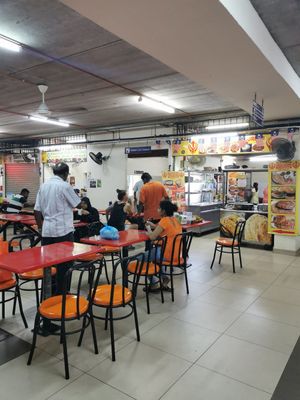 Food court at Raja Punjabi - Food Stall in Kuala Lumpur