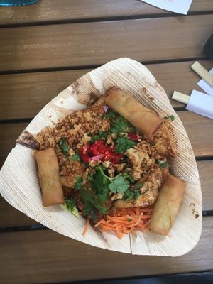 Vegan Vietnamese salad  at Foodhallen in Amsterdam