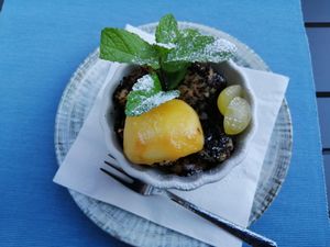 Mákos guba at Veganeeta Home in Balatonalmadi