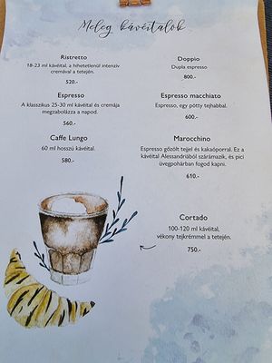 Coffee selection 3 at Veganeeta Home in Balatonalmadi