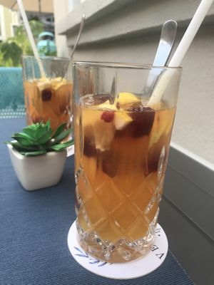 Home made lemonade  at Veganeeta Home in Balatonalmadi