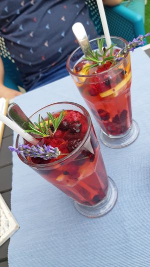 Jeges tea at Veganeeta Home in Balatonalmadi