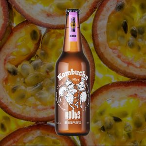 Passion Fruit Kombucha at Roots in Guangzhou