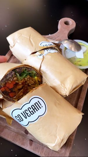 Burritos at Go Vegan! Grab N Go in Guangzhou