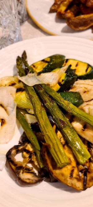 Grilled veg at Osteria Caffe Monte Baldo in Verona