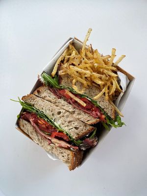 blt at kaf coffee in Glasgow