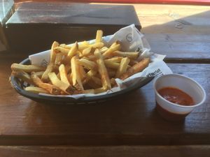 Plain Fries at Kimchi Cult in Glasgow