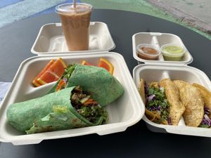 Delicious, fresh food. Really enjoyed it!   at Fruit Gallery in Venice