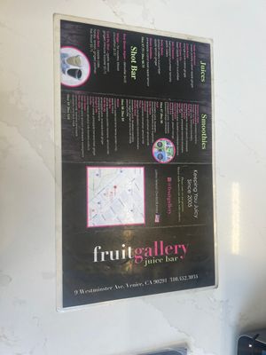  at Fruit Gallery in Venice
