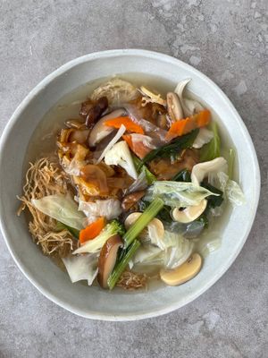 N2. Cantonese Fried Yin Yeong 广府鸳鸯   RM 9.20 
         Without Egg 无蛋     at Tze Ern Vege Restaurant 慈恩素食 in Kuala Lumpur