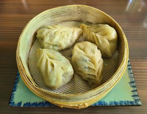 Ravioli al vapore at Bambu Chinese Brasserie in Rome