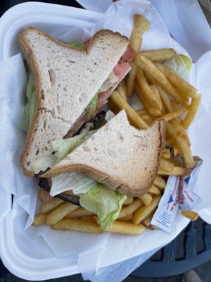 Vegan sandwich  at A Slice of Heaven in Wareham