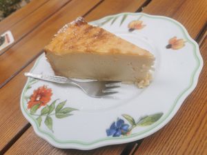 Cheesecake at Gasthof Falkenhorst in Burig