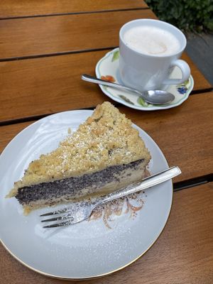 Delicious cake  at Gasthof Falkenhorst in Burig