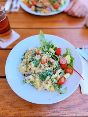 Käsespätzle-Pfanne at Gasthof Falkenhorst in Burig