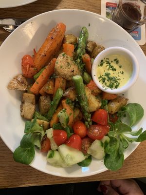 Spargel Bowl   at Gasthof Falkenhorst in Burig