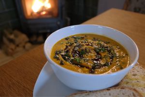 Pumpkin Sout at Gasthof Falkenhorst in Burig