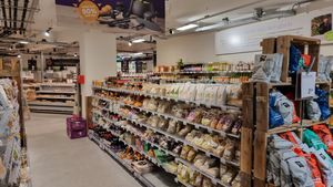 Inside at EkoPlaza in Haarlem