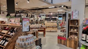 Inside at EkoPlaza in Haarlem