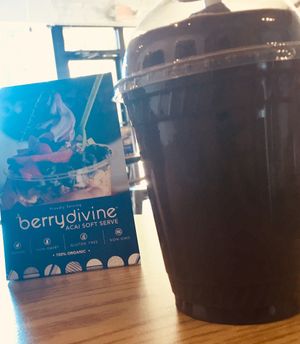 Regular size Greenie smoothie  at Berry Divine Acai Bowls in Sedona