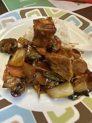 Family style bean curd  at Hong Kong in Battle Creek