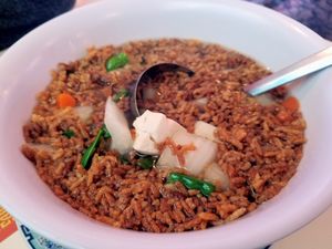 Sizzling Rice Soup at Hong Kong in Battle Creek