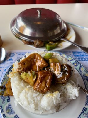 Kung Po Tofu at Hong Kong in Battle Creek