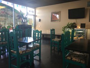 Nice dining room at Desert Island Eatery in Tucson
