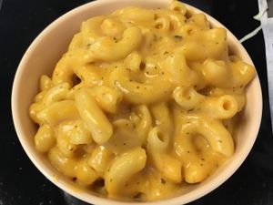 Vegan mac and cheese at Desert Island Eatery in Tucson