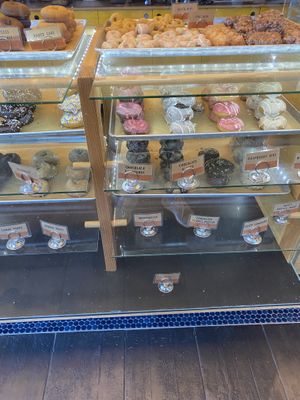 Selection of donuts   at Mighty-O Donuts - Denny Triangle in Seattle