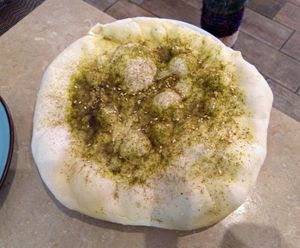 Manouché (vegan) at Levantine in Paris