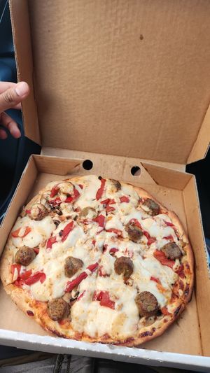 Sizzling Sausage at Plain Jane Pizza n Shakes in Preston