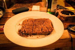 fried cauliflower with bulgur at Sole Insight in Beirut
