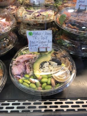 Vegan Aloha poke bowl at Tsuke-Ba in Leederville