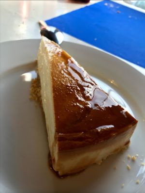 Tarta de queso at La Cachopería in Aviles