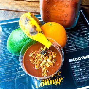 Orange chocolate pudding ❤️  at The Juice Lounge in Antalya