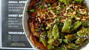 Noodle Buddha Bowl at The Juice Lounge in Antalya