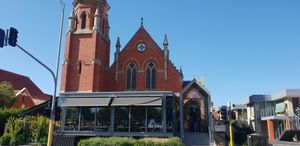 From the outside at Dear Abbey in Moonee Ponds