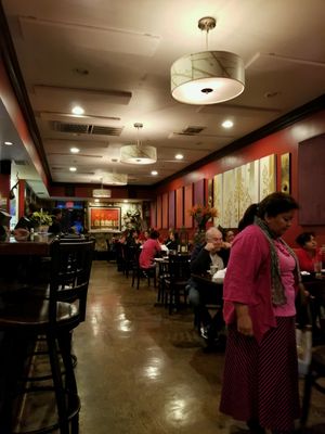 seating area at Lum-Ka-Naad in Northridge